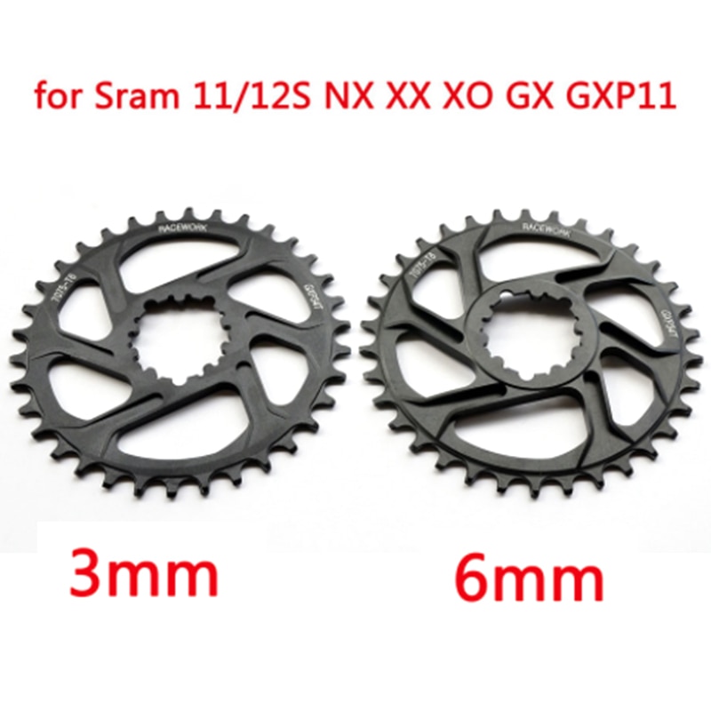 Gxp Bike Mtb Mountainbike 30T/32T/34T/36T/38T Crown fiets Kettingblad Voor Sram 11/12S Nx Xx Xo Gx GXP11 Enkele Schijf Lade