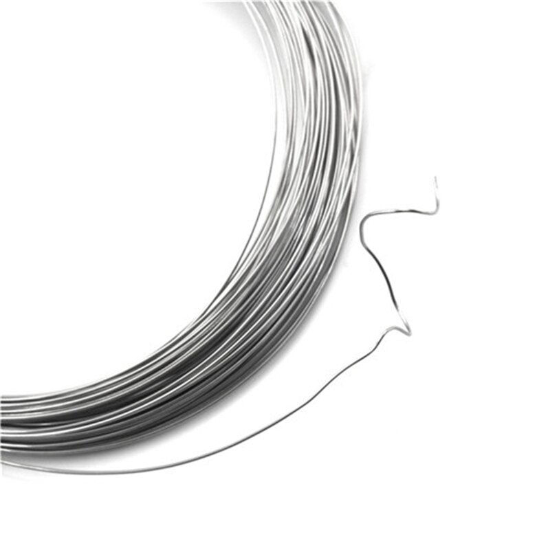 1X10M Nichrome Draad Duurzaam 0.5Mm Nichrome Draad 10M Lengte Weerstand Weerstand Awg Draad en Brand