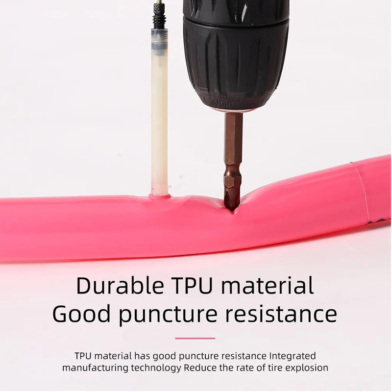 RideNow-Chambre à Air Ultralégère pour Vélo de Route, 700c, TPU, Valve Française Schrader SCHRADER, Convertisseur