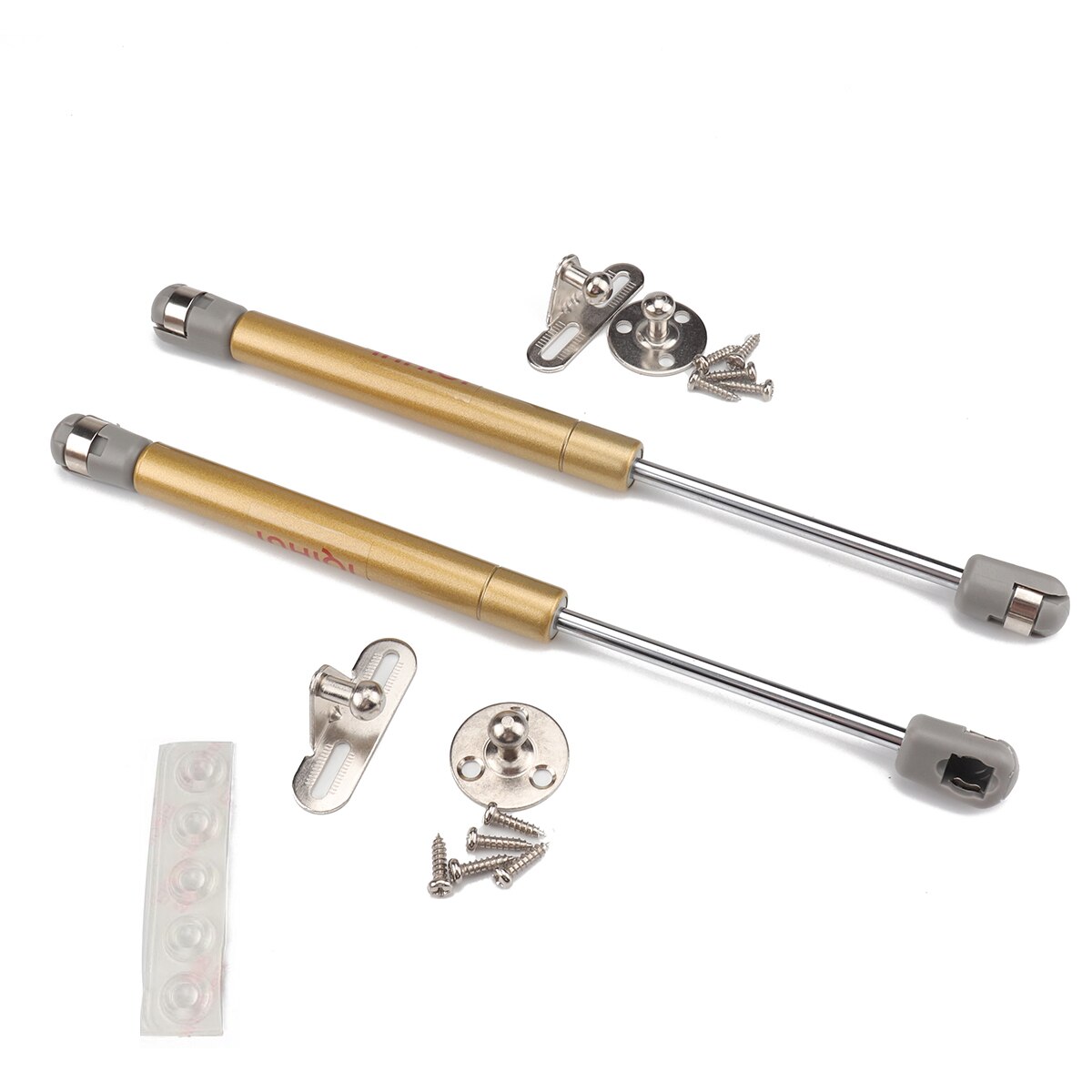 100 n / 22.5lb gasfjäderstångsstöd gasfjäder och dörrpanel ljuddämpare pneumatisk hydrauliskt stöd för rv släpvagn: Typ 1- guld