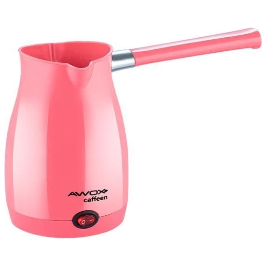 Kaffemaskin tyrkisk kaffemaskin elektrisk rød awox caffeen elektrisk kaffekanne: Rosa