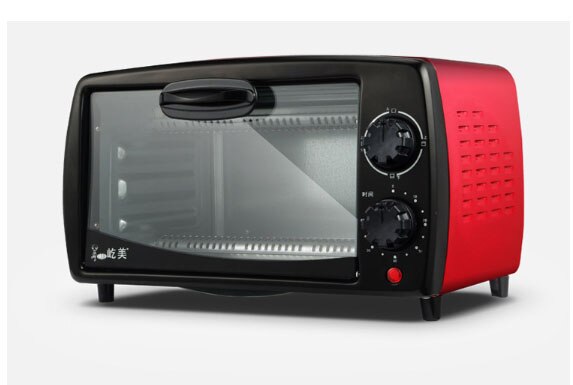 Mini torradeira elétrica forno inoxidável 12l 750w bolo máquina de fritar asas fabricante pizza egg steamer