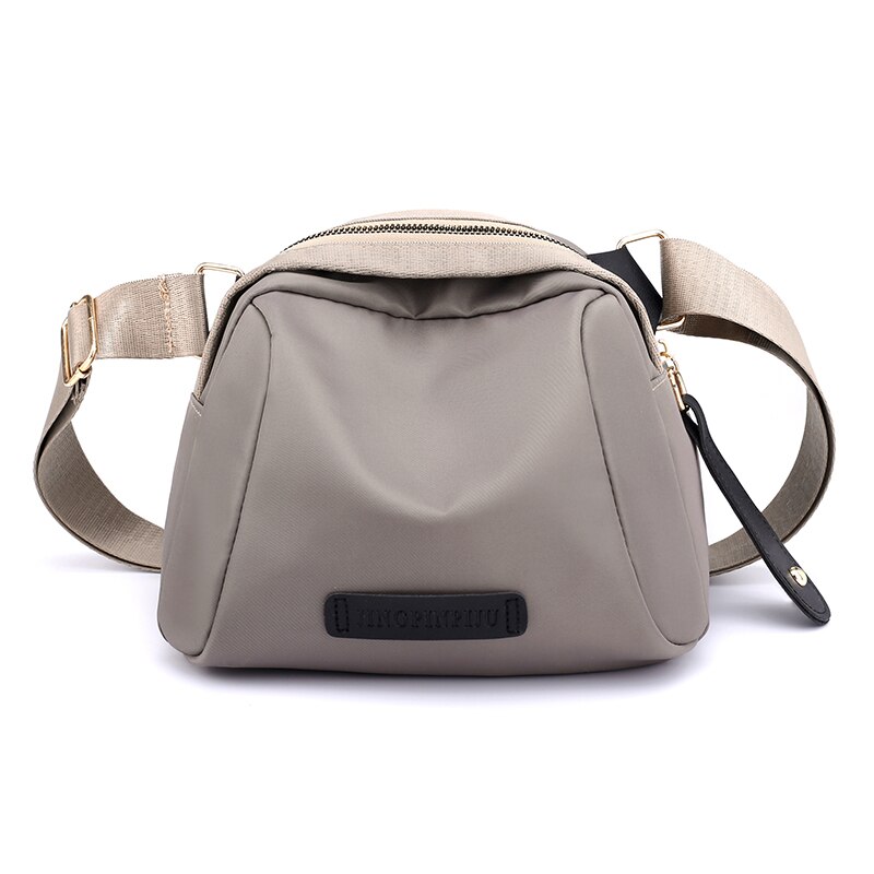 Sac à bandoulière en Nylon pour femmes, sac Simple de bonne , sac de styliste à la: Kaki