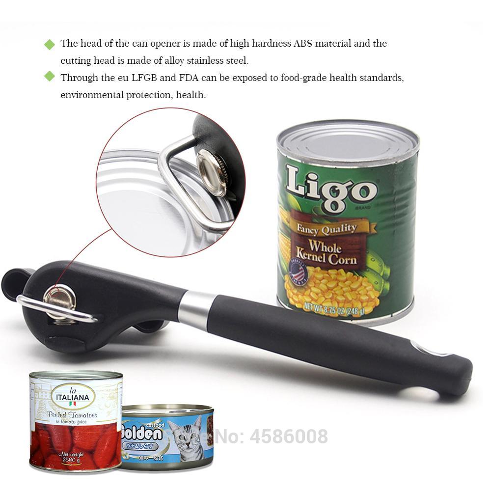 Safety Easy Manual Can Opener Effortless Openers Multi-function Can Opener Household Kitchen Useful Tools