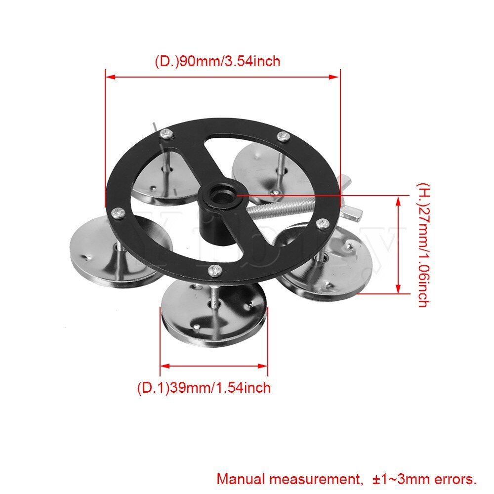 Percussie Hi-Hat Cimbaal Met Enkele Rij Metalen Jingles Drum Set Accessoire