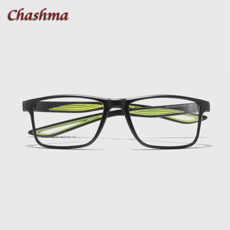 Sport Style Men Square Frame Optical Eyewear Prescription Glasses TR90 Spectacles for Teens