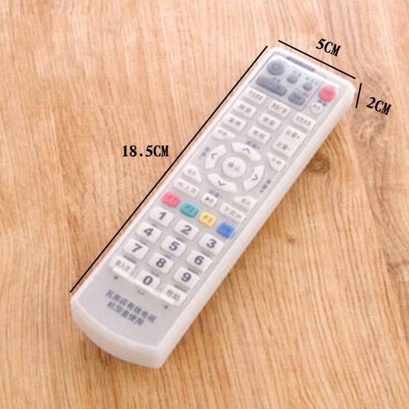 Waterproof Silicone Remote control Storage Bags Air Conditioning TV Remote Control Dust Cover Protective Holder Organizer: A