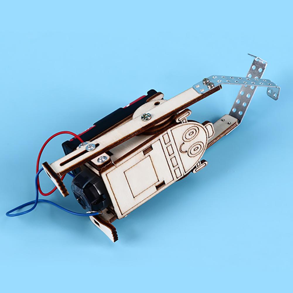 DIY Electric Robot Rope Climbing Kids Science Discovery Toys STEM Education Physics Experiment Kit School Project Art Craft Toy