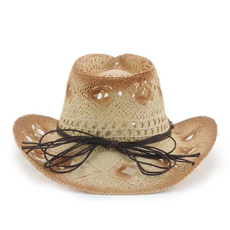 sun hats western cowboy panama wide brim with band belted straw hats natural raffia summer luxury weave handmade men women hats