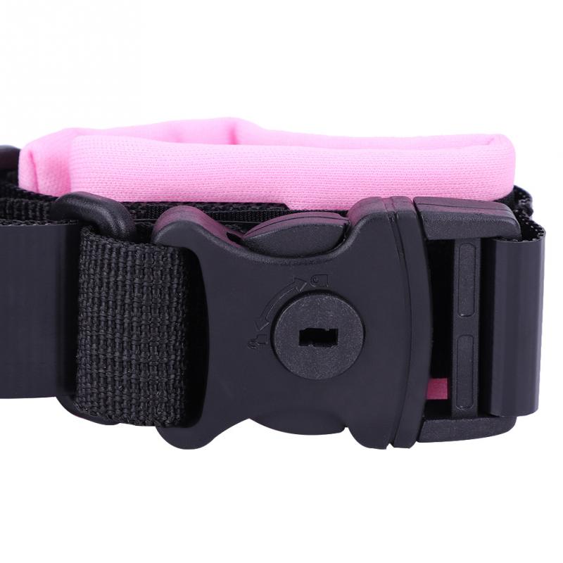 2.5m baby barn rollator anti förlorad handled koppel med säkerhetsnyckel lås barn småbarn sele armband assistent hand bälte vingar
