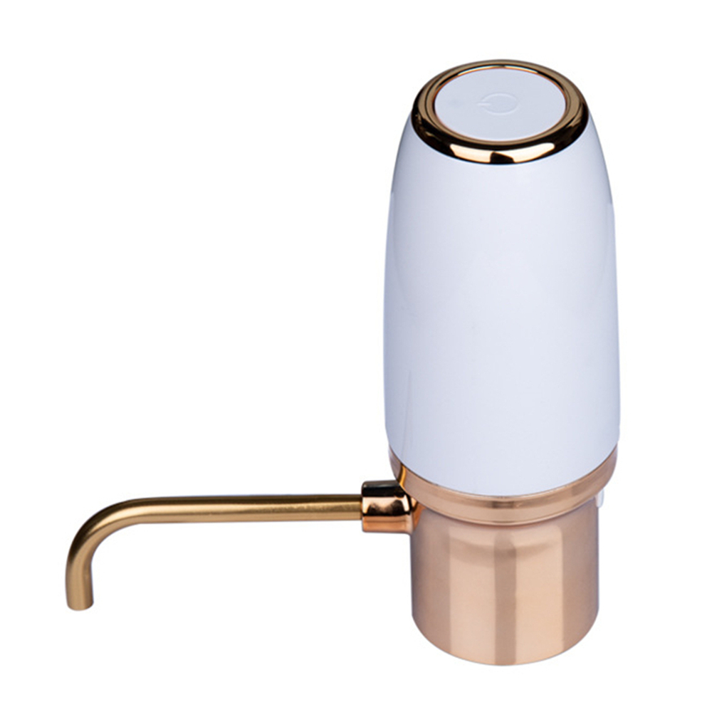 USB Electric Wine Decanter Smart Fast Decanting Wine Dispenser Automatic Wine Pump White Portable Decanter Quick Wine Aerator: Wine Decanter