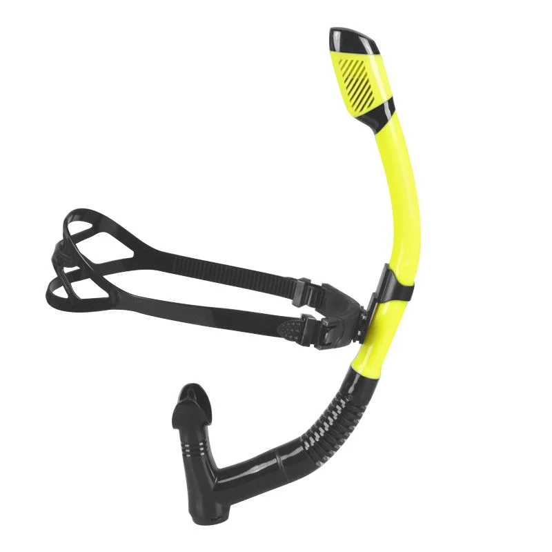 Zwemsnorkel voor training Zwemmen Voorkant Droge snorkel Schootzwemmen Duiken Snorkelen, zwembad open water