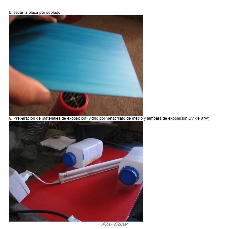 Résine photosensible Anti-gravure Encre Bleue Peinture Pour BRICOLAGE PCB Film Sec Remplacement 100g