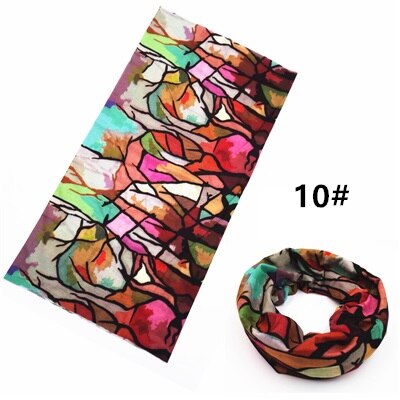 Halswarmer Fietsen Hoofdband Fiets Magie Bandana Winter Running Masker Magic Sjaal Buff Rijden Bandana Gezicht Shield: 10