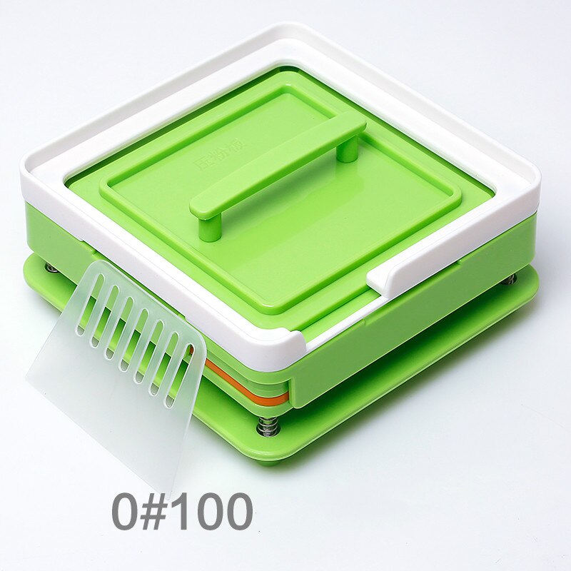 100 Holes Manual Capsule Filling Machine #0 Pharmaceutical Capsules Maker DIY Medicine Herbal pill powder Filler Size 0: Green