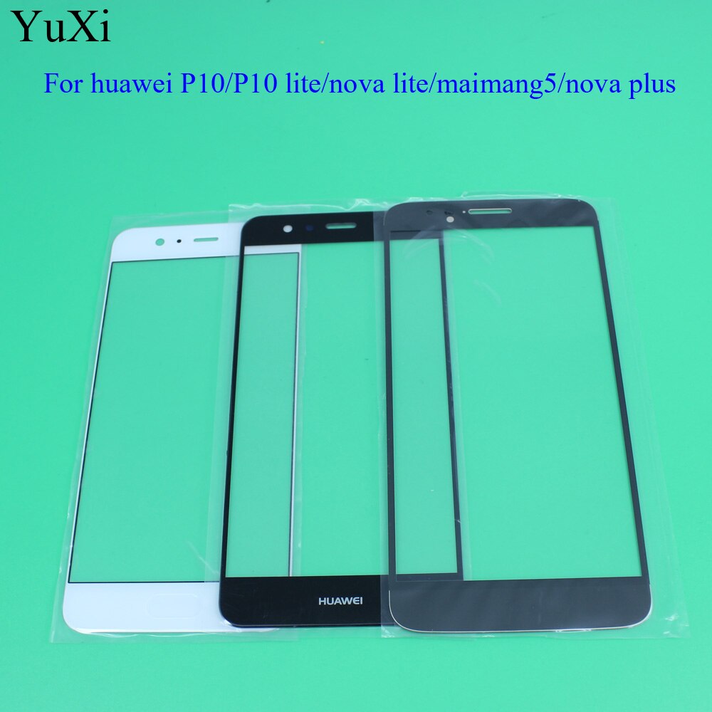 Replacement LCD Front Touch Screen Glass Outer Lens For Huawei P10 Lite / Nova Lite for maimang5 WAS-LX1 2 WAS-LX3 WAS-L03T