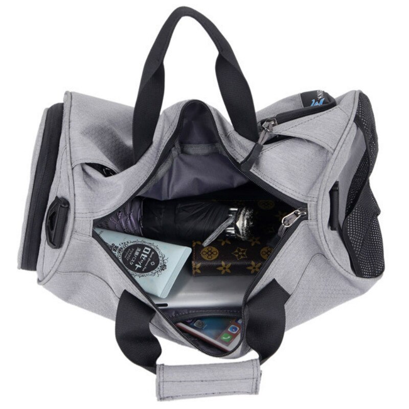 20L Waterproof Fitness Gym Bag,Dry Wet Outdoor Bags for Training,Large Capacity Sports Bags,Shoes Storage Workout Bags