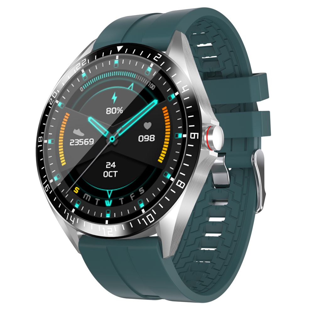 Bakeey  gw16 smartwatches mænd puls blodtryk iltmåler smartwatch kvinder fitness bluetooth smart watch android: Grøn