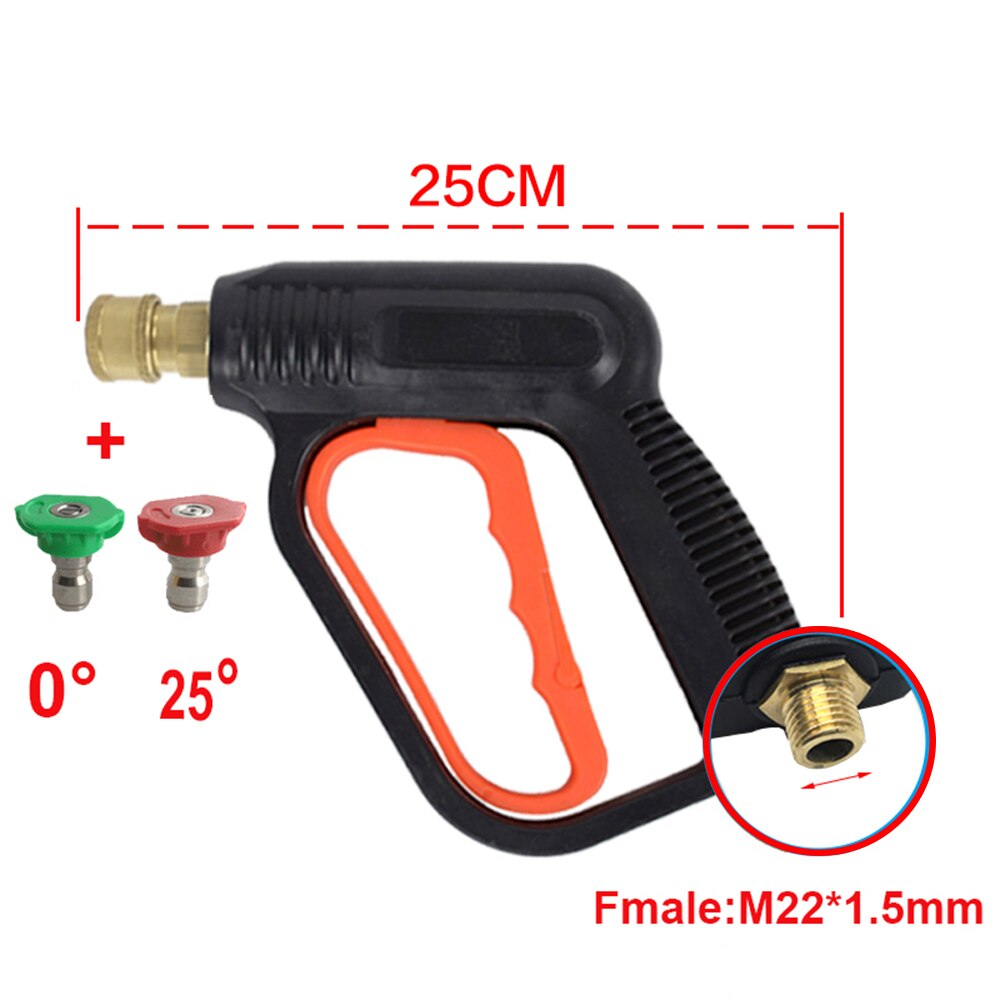 OPRQ Lance de nettoyage de lavage de voiture | 280/380/55/58 en forme d'éventail, Lance de nettoyage de lave-linge à haute pression, pistolets de pulvérisation avec buse à 3000