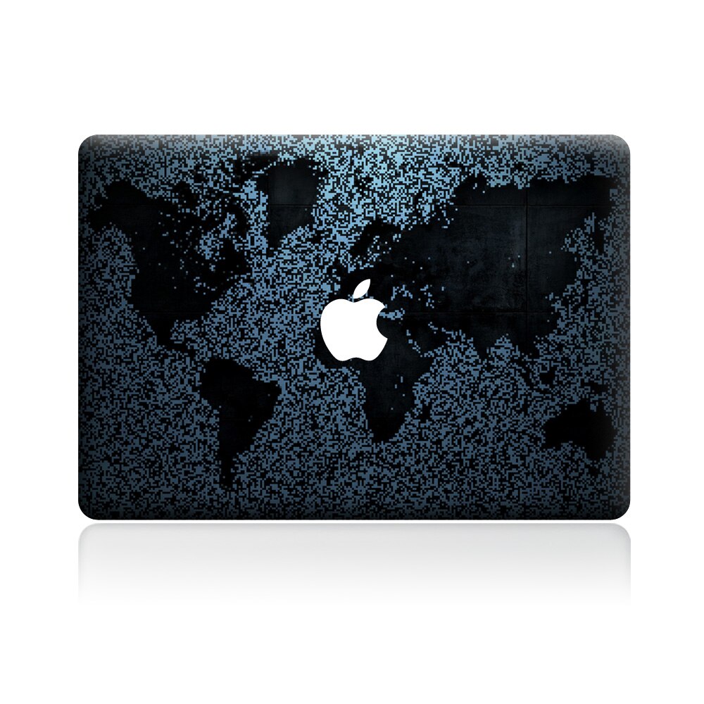 Abstract map Laptop Decal Sticker Skin For MacBook Air Pro Retina 11" 13" 15" Vinyl Mac Case Notebook Body Full Cover Skin