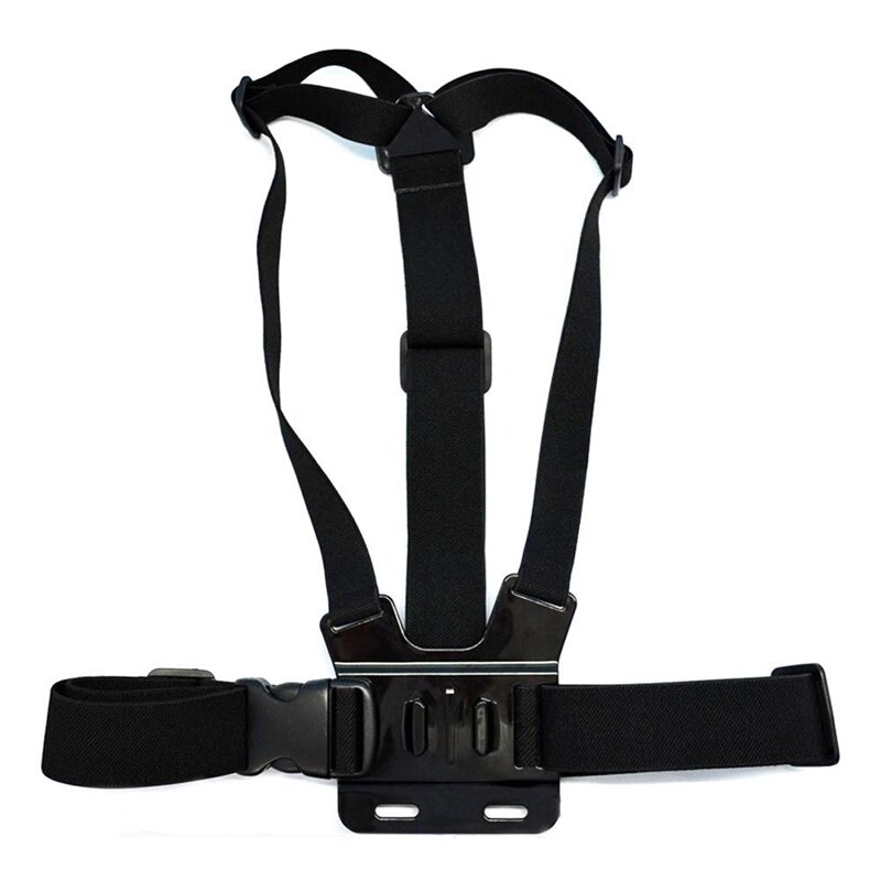 Verstelbare Sport Action Camera Borst Riem Voor Gopro Hero 5 4 3 + 2 1 Sjcam Xiaomi Yi Camera accessoires