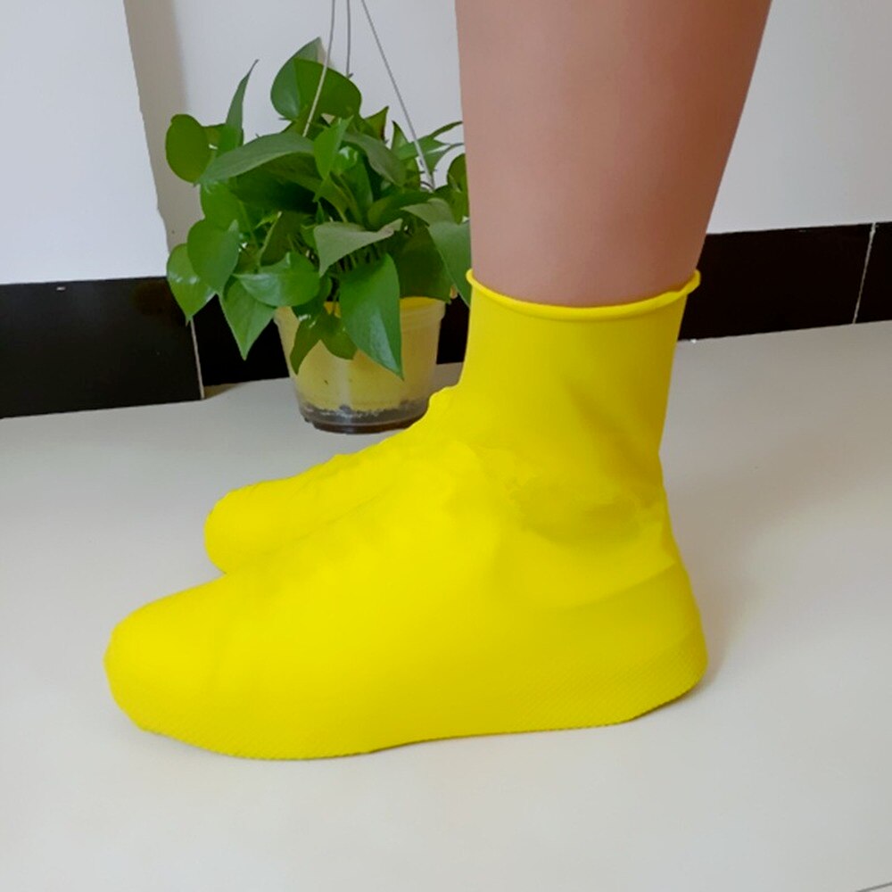 Silicone Material Unisex Shoes Protectors Waterproof Shoe Cover Rain Shoe Covers Rain Boots Indoor Outdoor Rainy Day Foot Cover