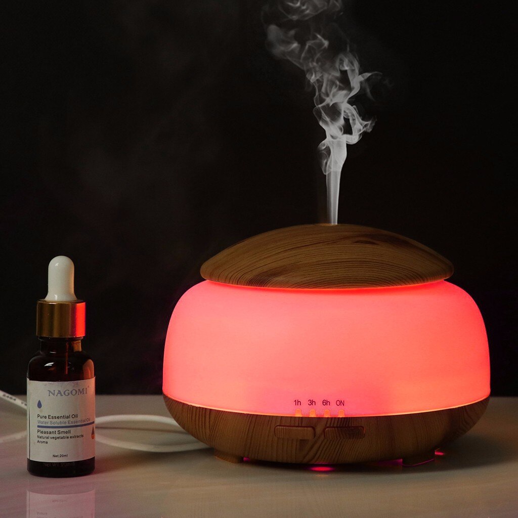 Essentiële Olie Diffuser Met Afstandsbediening Mini Oilcool Mist Humidifie Luchtbevochtiger 19July23 300Ml Aromadiffuser