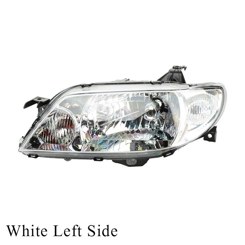 ZUK Front Bumper Headlight Headlamp For MAZDA 323 Familia Protege BJ 1998 1999 2000 2001 2002 2003 Front Head Light Head Lamp: White Left