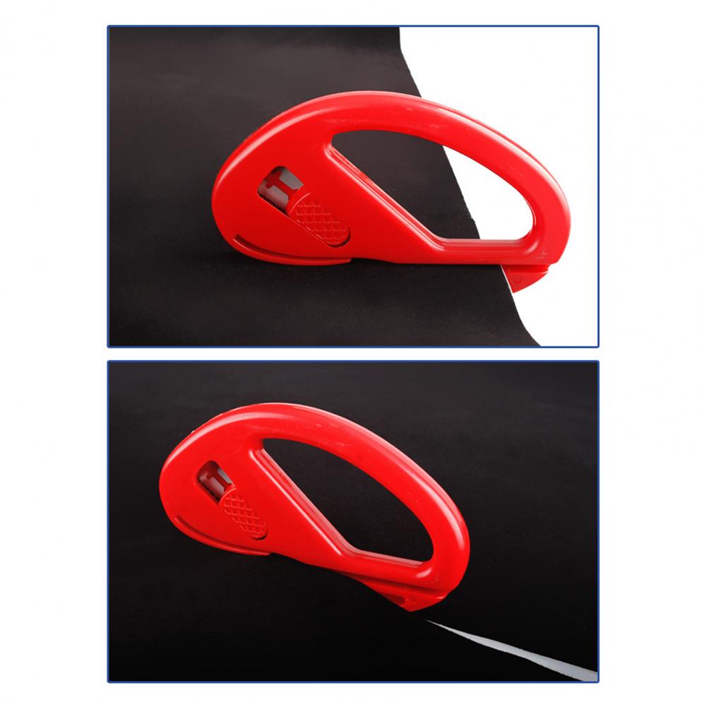 Coupe-papier d'emballage Snitty, coupe-Film vinyle de sécurité, outil de coupe en Fiber de carbone, coupe-enveloppe, outils de teinte pour fenêtre de voiture, 1/2 pièces