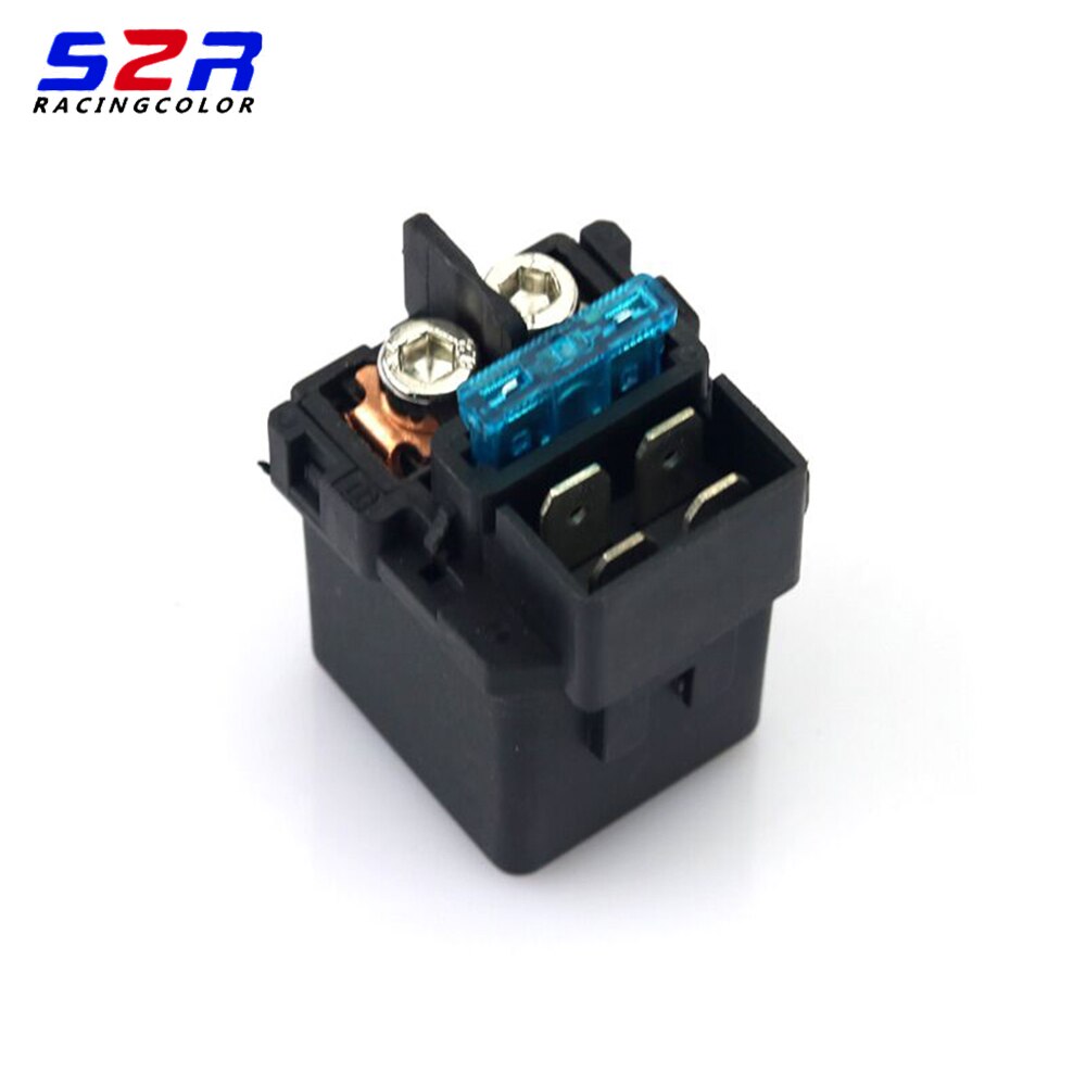 Accesorios para motocicleta S2R, relé de arranque de voltaje solenoide de arranque para Yamaha FZ16 FZ-16 FZ 16 YS150, piezas de repuesto para Motor eléctrico
