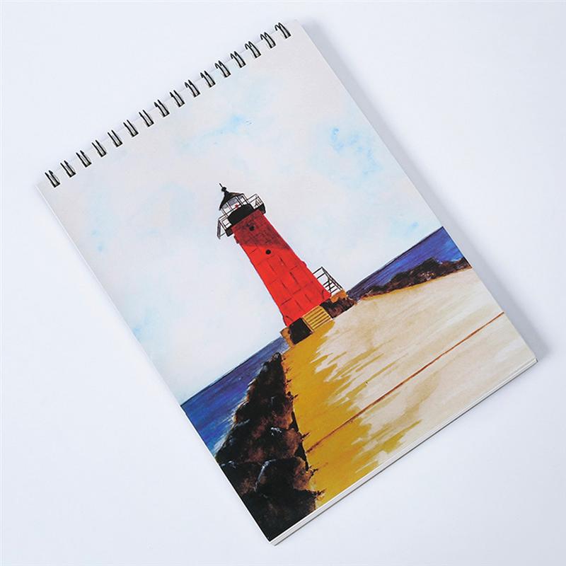 1PC Hand Drawing Book 4A Sketch Book DIY Painting Book Spiral Graffiti Notebook for Home Outdoor Shop