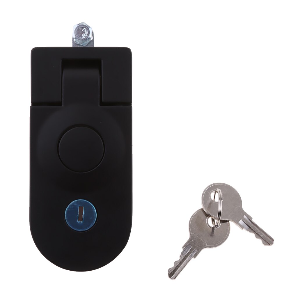 Powder Coated Zinc Alloy Sealed Lever Compression Latch, - Door Lock Security Adjustable Grip