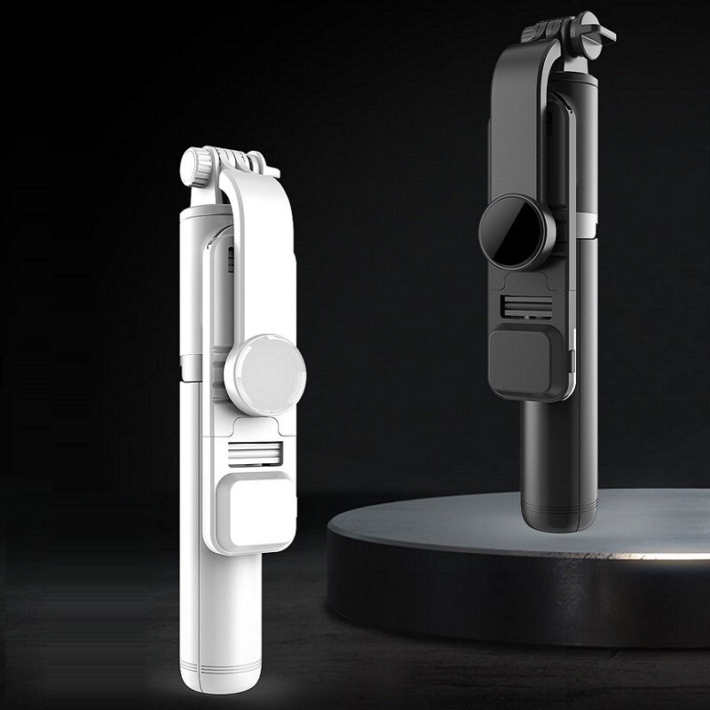 Draadloze Bluetooth-Compatibel Selfie Stick Opvouwbare Mini Statief Sluiter Afstandsbediening Voor Ios Android