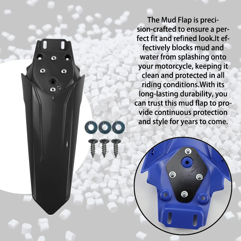 LESQUE Pit Dirt Bike Tail Mud Guard Black Rear Fender Covers For Electric Bike Talaria Sting R MX4 X3 Electric Bikes Ebike