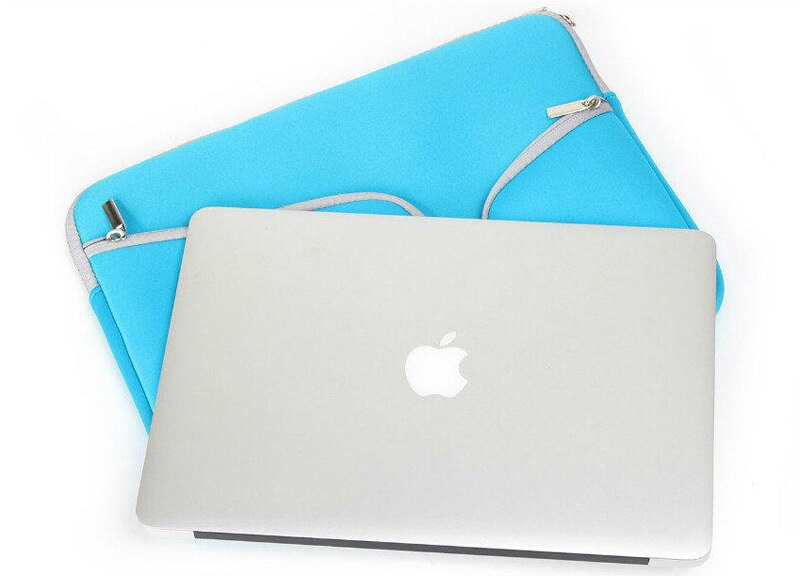 Laptop Sleeve For Macbook Pro Air Retina 11 12 13 15 inch Notebook Bag Pouch Double Pocket Zipper A1706 A1707 A1770 A1932
