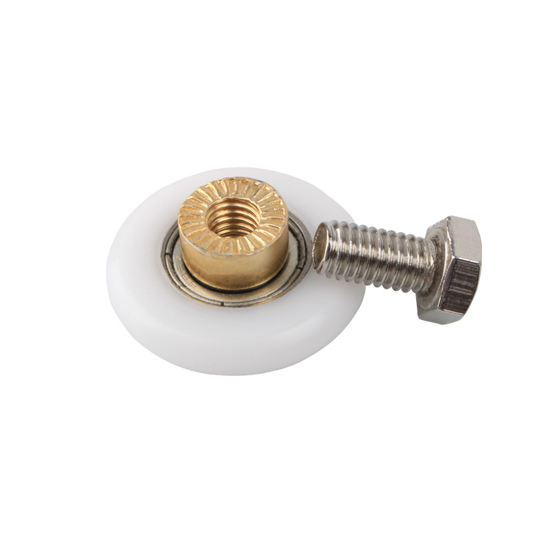 1/2/4 Stück Türrolle, Duschräume, Kabinen, Riemenscheibe, Duschraumrolle/Läufer/Räder/Riemenscheiben, Durchmesser 20/23/25/27 mm