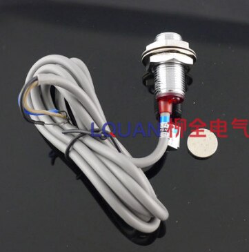 5 uds NJK-5002C NJK-5002D NJK-5002A NJK-5002B M12 Hall Sensor de interruptor de NPN/PNP NO/NC 3-Alambre de 6-36VDC con imán