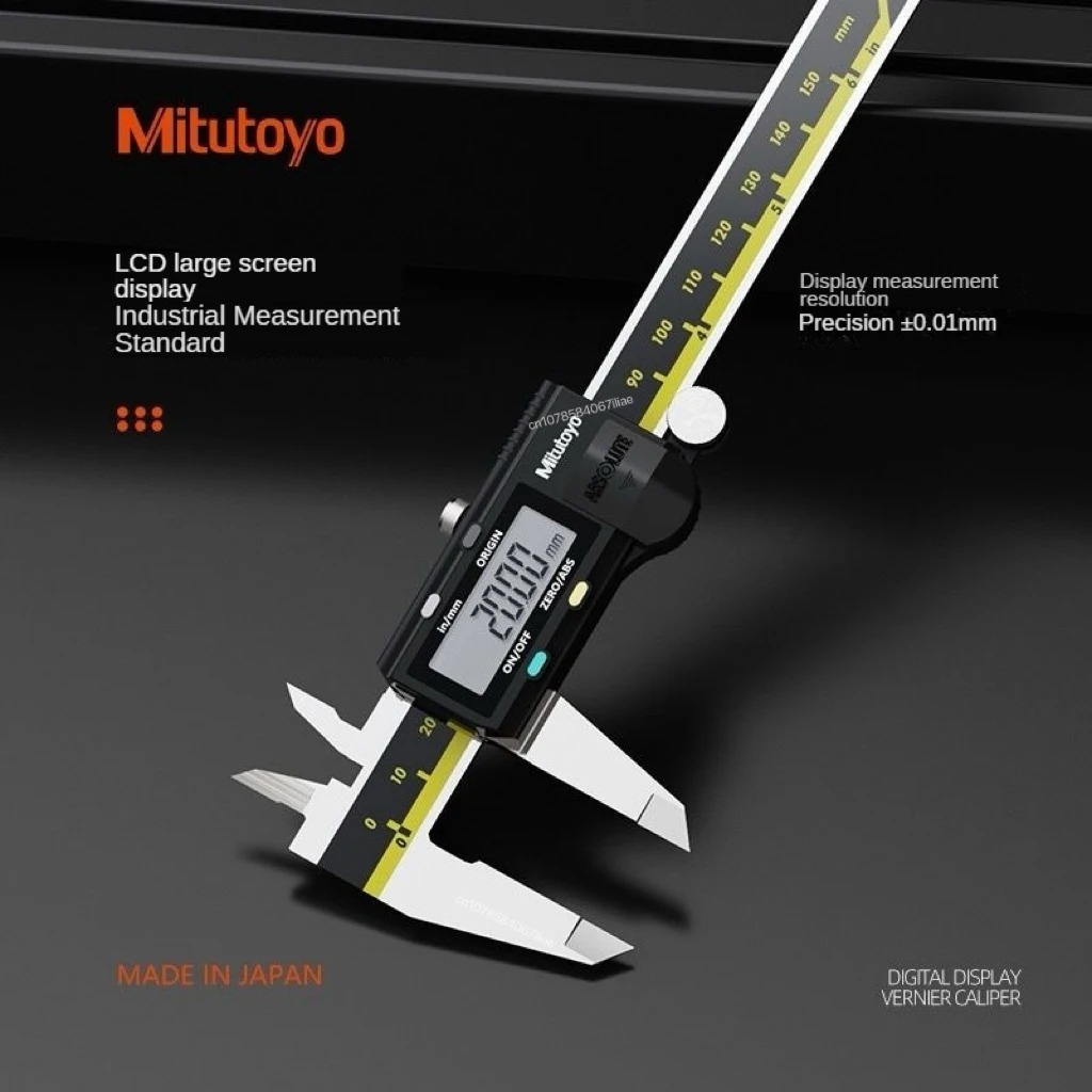 Mitutoyo Caliper 150/200/300mm 500-197-30 LCD Digital Vernier Calipers 8in Electronic Measuring Stainless Steel Caliper Digital