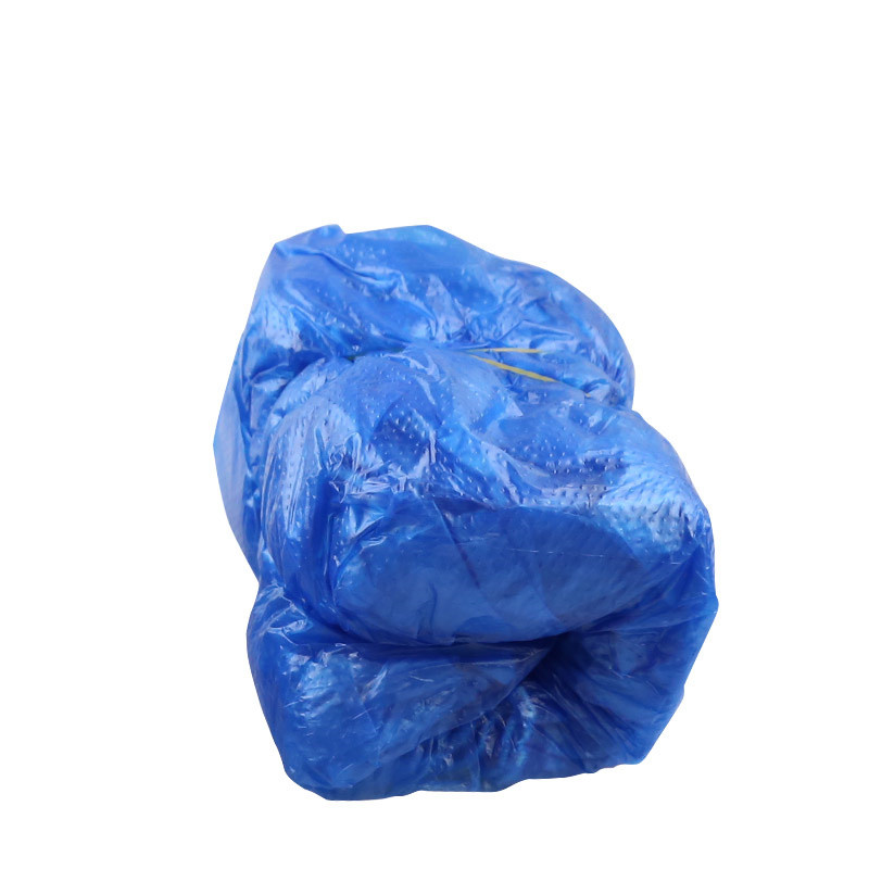 50Pair Disposable Boot And Shoe Cover Pe Thick Shoe Cover Household Waterproof Dustproof Indoor Rainproof Shoe Cover