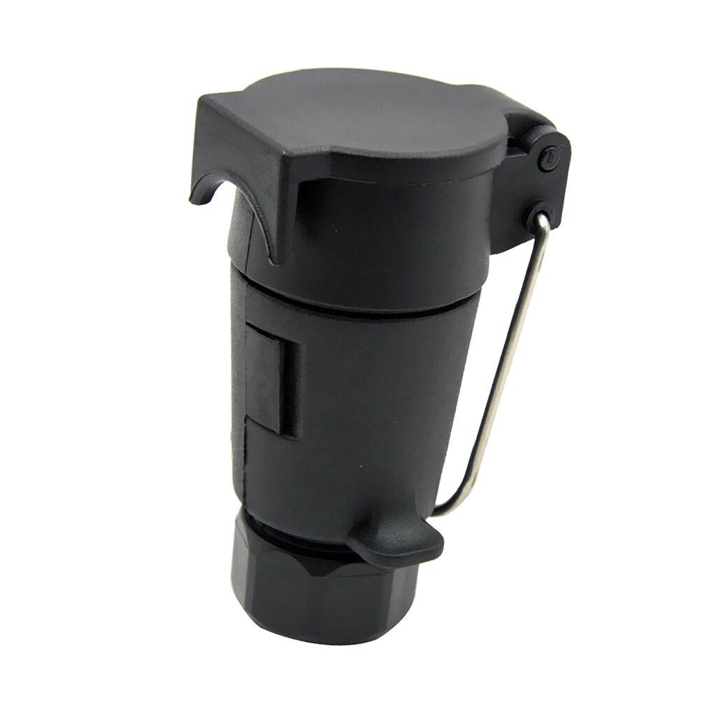 Trailer 7-Pin Plug Round Wiring Lights Tow Caravan Truck Boat 12V N Type