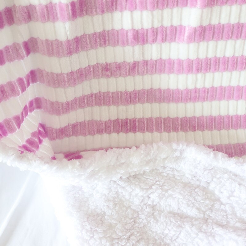 Mantas de franela 3D para bebé recién nacido, conjunto de ropa de cama sólida, funda para cochecito infantil, manta para niño y niña