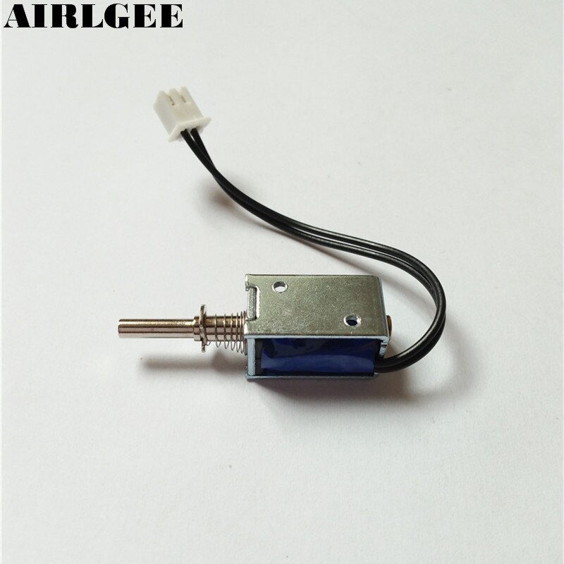 DC 12 V 80g/3mm Open Frame Actuator Lineaire Push Pull Solenoid Elektromagneet