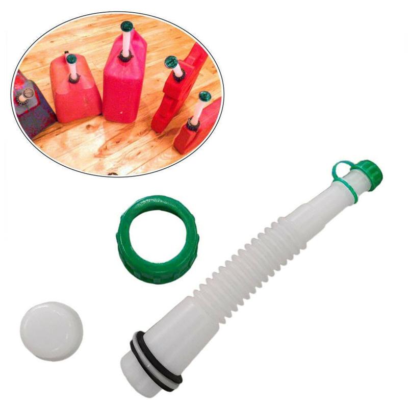 1Pcs Car Drum Replacement SPOUT &amp; PARTS KIT For Rubbermaid Kit Fuel Replacement Auto Cap Parts Accessories Spout Gas Can I8R4