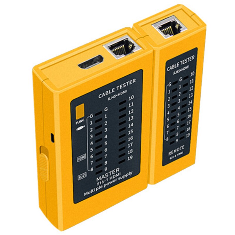 Hdmi high-definition digitale kabeltester draagbare  rj45 kabeltester tracker