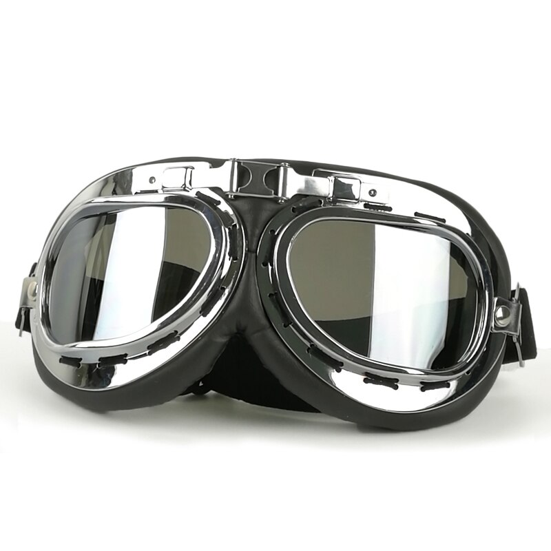 ! Protect Motorcycle Goggles Gekleurde Zonnebril Scooter Capacetes Bril 5 Kleuren, F-006