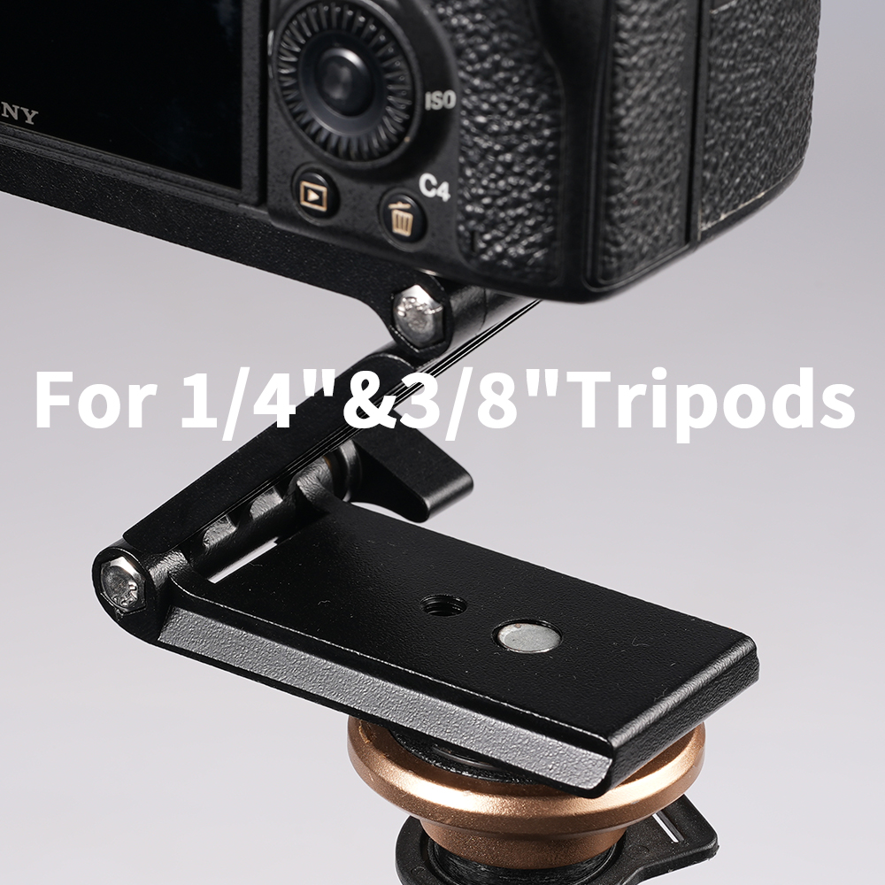 Universal Flex Tilt Head Z Mount Bracket Arca-Swiss Tripod Quick Release Plate for Monopod Slider Stabilizer Gimbal SLR Cameras