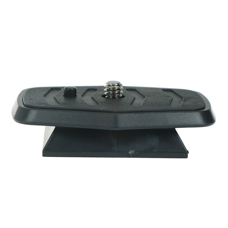 Placa de liberación rápida para trípode, montaje adaptador de tornillo de cabeza de monopié para Velbon, CX-460, CX-460mini, CX-470, CX-570, CX-690, negro