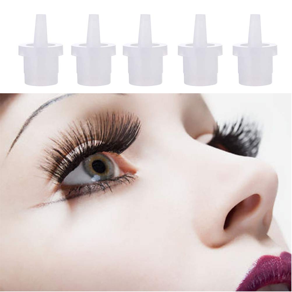 Wimpers lijm lijm cap Universele Wimperlijm Vervanging Fles Mond Hoofd Mondstuk Speciale Plug Lijm Gebruik Anti-Blocking