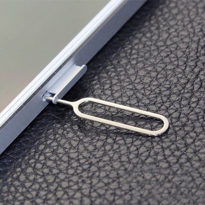 10PCS Sim Card Tool For iPhone 5s iPhone 6 7 4s 5 5C Xiaomi Redmi 3 iPad eject pin needle herramientas accesorios para celulares