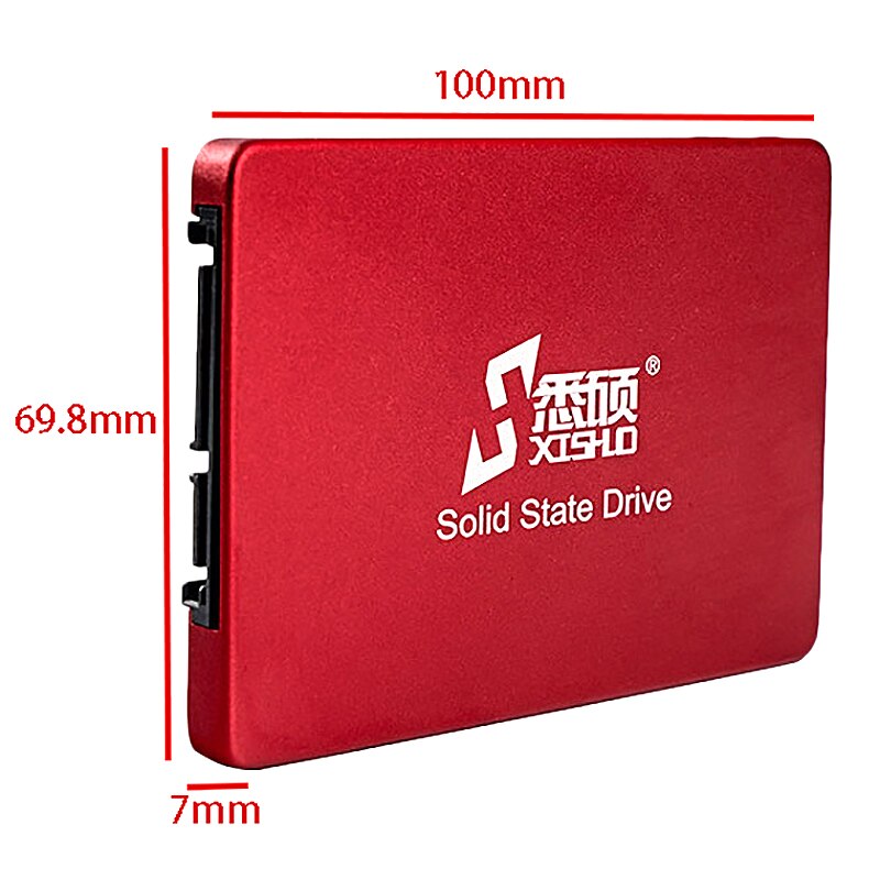 XISHUO 120GB 2.5-Inch SSD SATA3.0 (6Gbps) Internal Solid State Drive, Suitable for Desktop Universal Solid State Drive